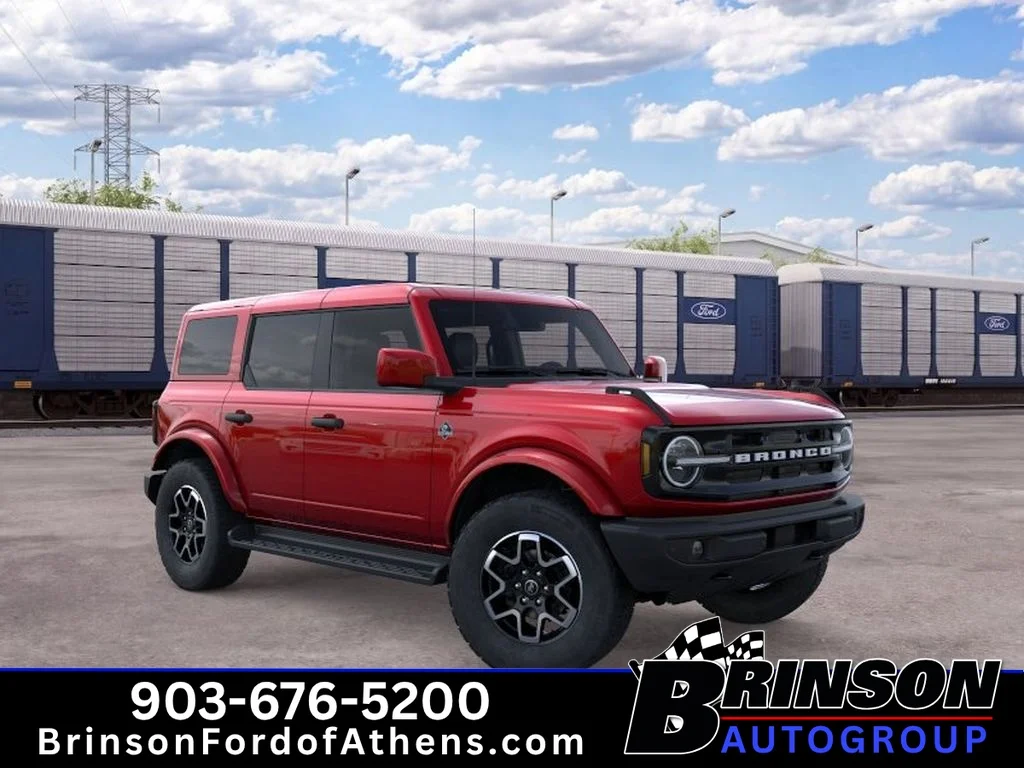 New 2026 Ruby Red Metallic Tinted Clearcoat Ford Outer Banks image 7