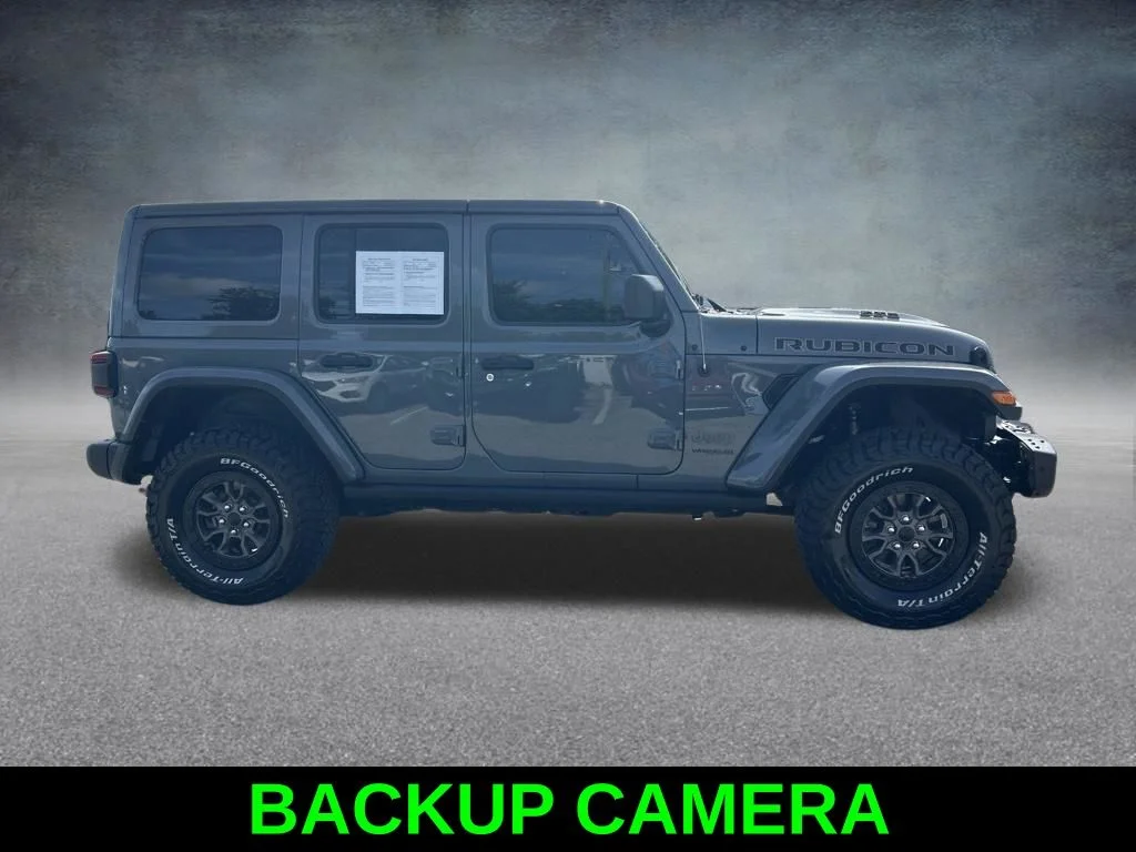 Used 2022 Gray Jeep Unlimited Rubicon 392 image 4