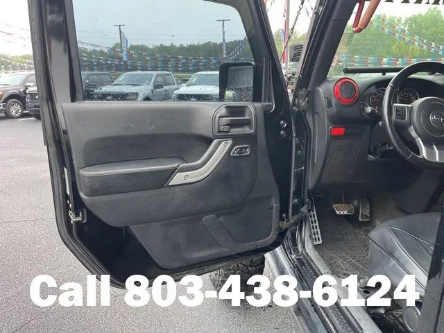 Used 2016 Black Clearcoat Jeep Unlimited Rubicon image 4