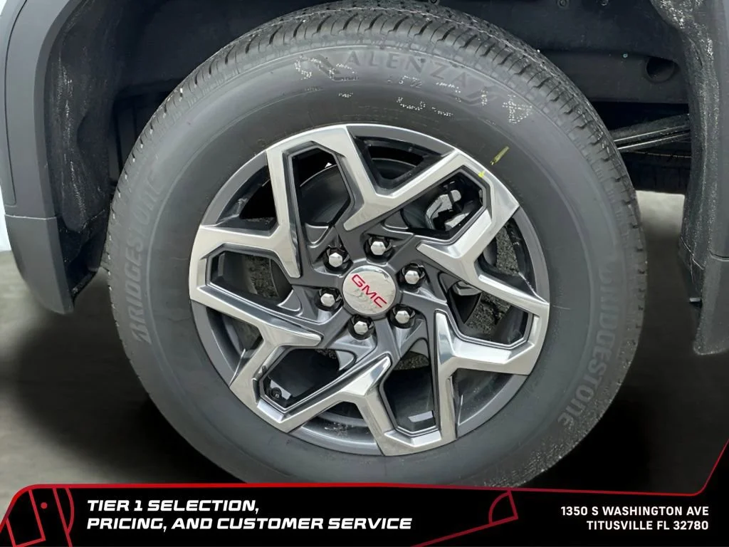 New 2026 Glacier White Tricoat GMC SLT image 44