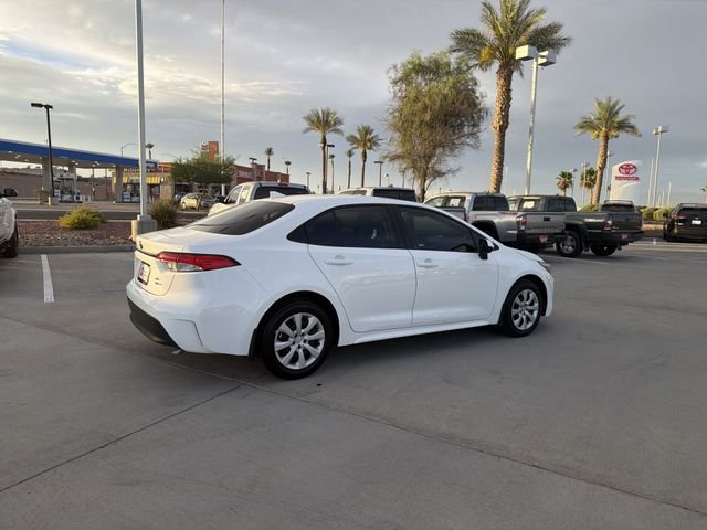 Certified Used 2025 White Toyota LE image 4