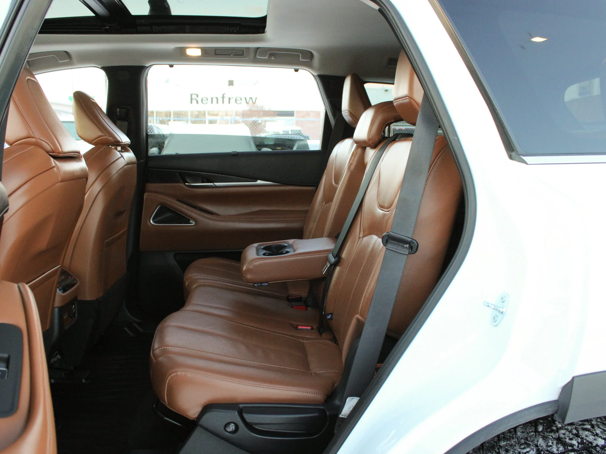 Certified Used 2023 White INFINITI Sensory * No Accidents | Head-Up Display | Heated Brown Seats | Winter Tires | 3M PPF image 17