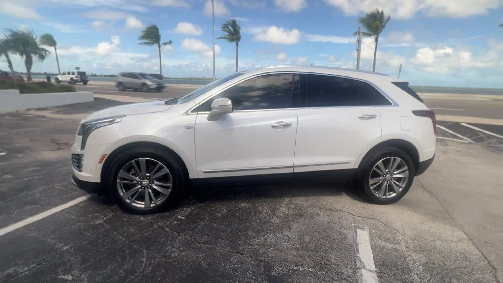 Used 2024 White Cadillac Premium Luxury image 5