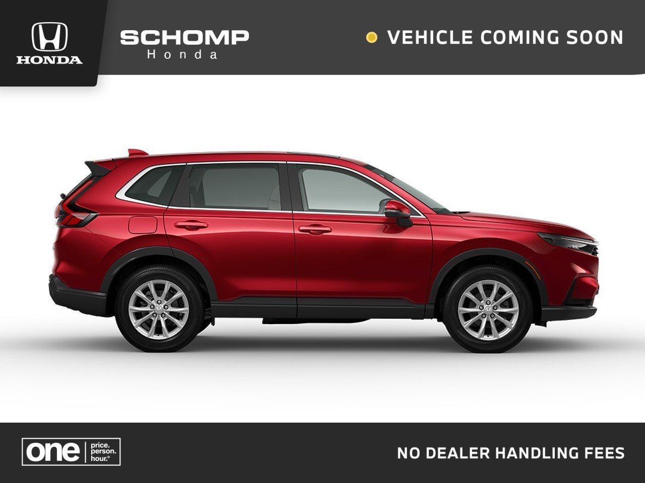 New 2026 Radiant Red Metallic Honda EX-L image 1
