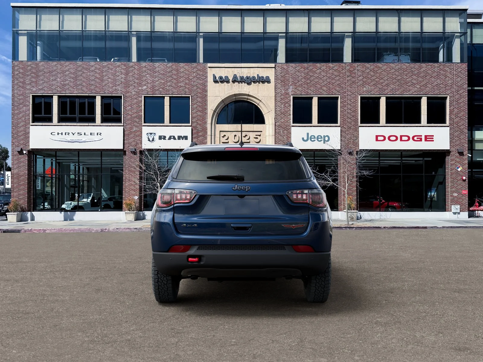 New 2026 Fathom Blue Pearl-Coat Exterior Paint Jeep Trailhawk image 33