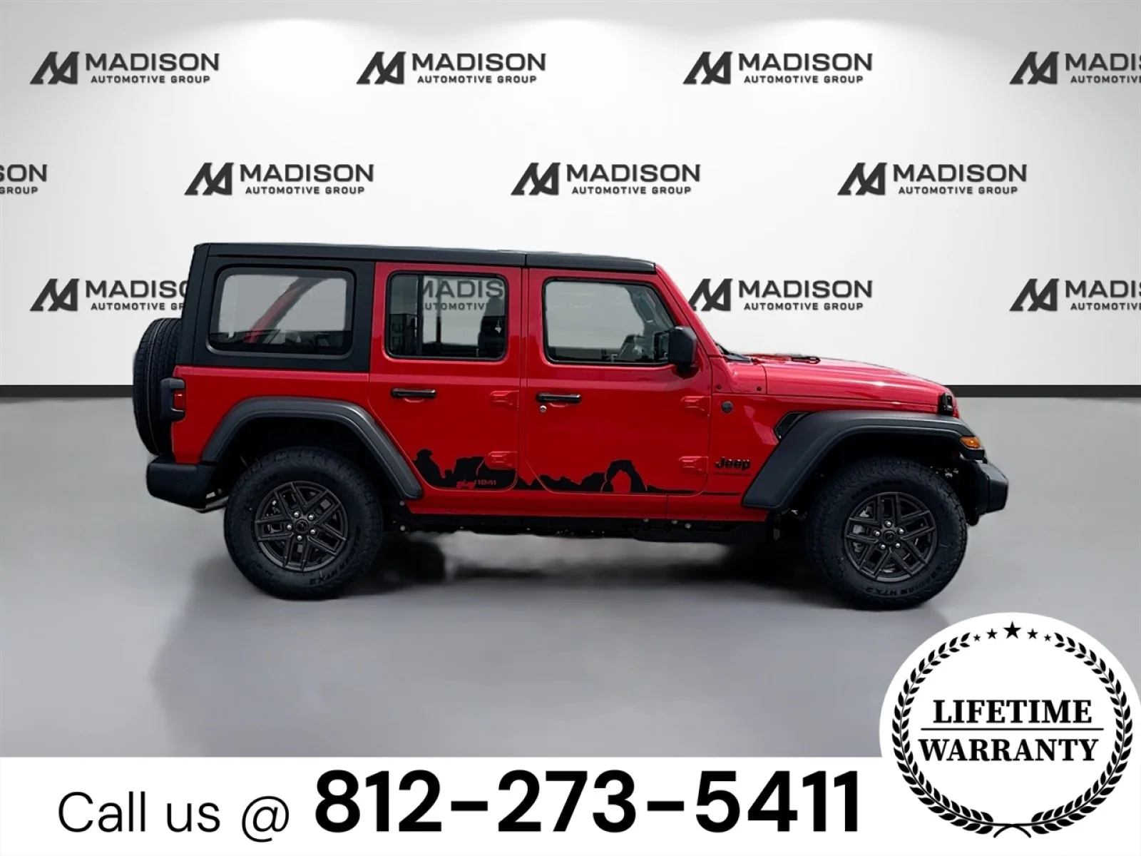 New 2026 Firecracker Red Clearcoat Jeep Sport image 4