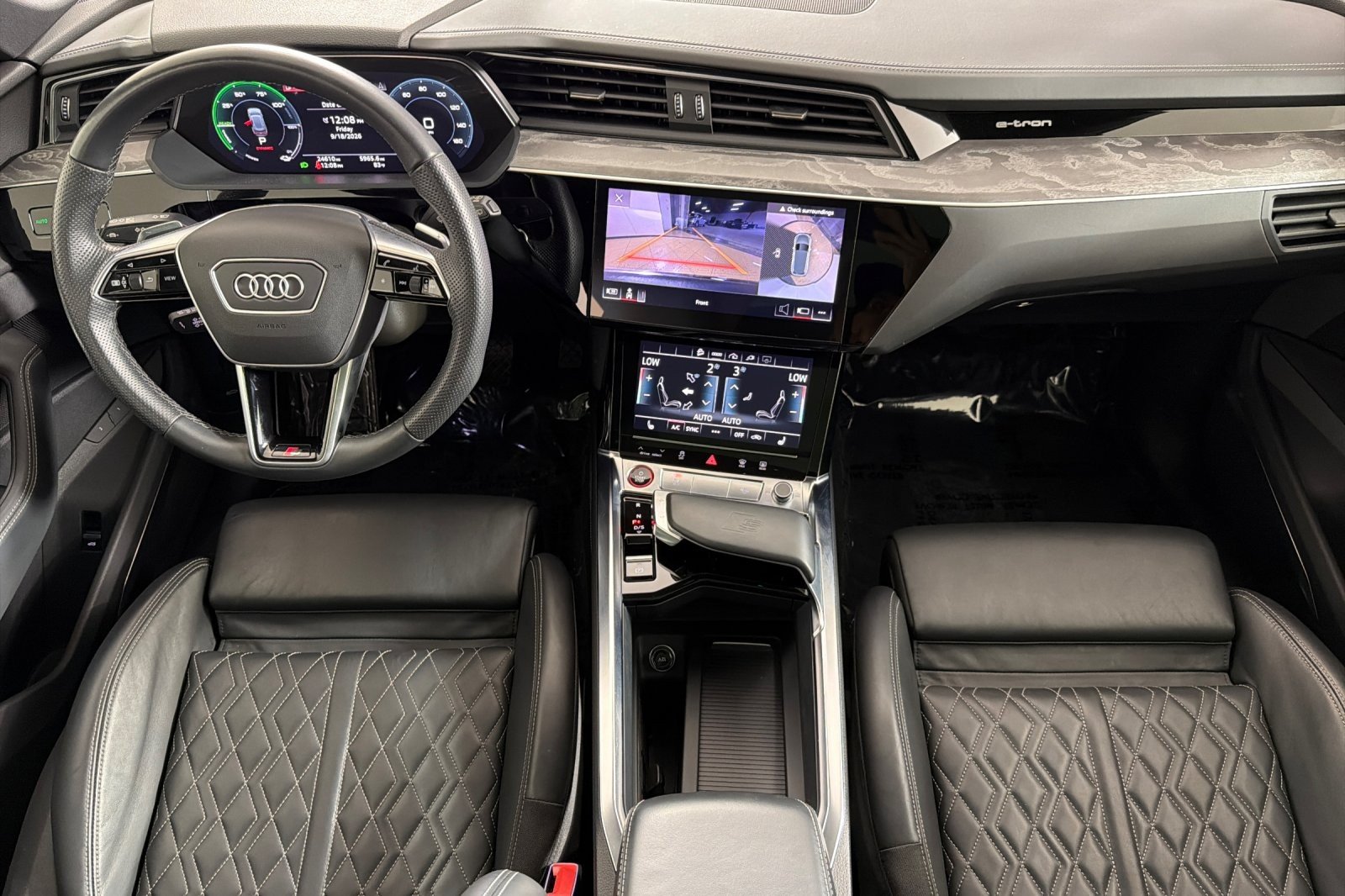 Used 2022 Florett Silver Metallic Audi Premium Plus quattro image 12