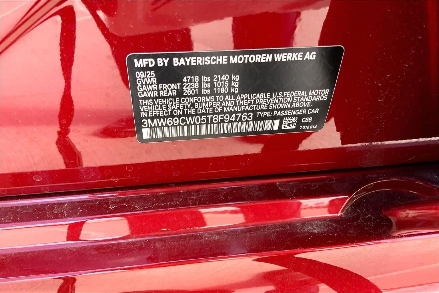 Used 2026 Vegas Red Metallic BMW 330i NA image 18