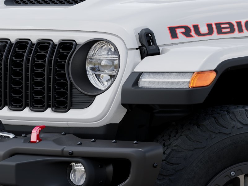 New 2026 Bright White Clear-Coat Exterior Paint Jeep Rubicon X image 6