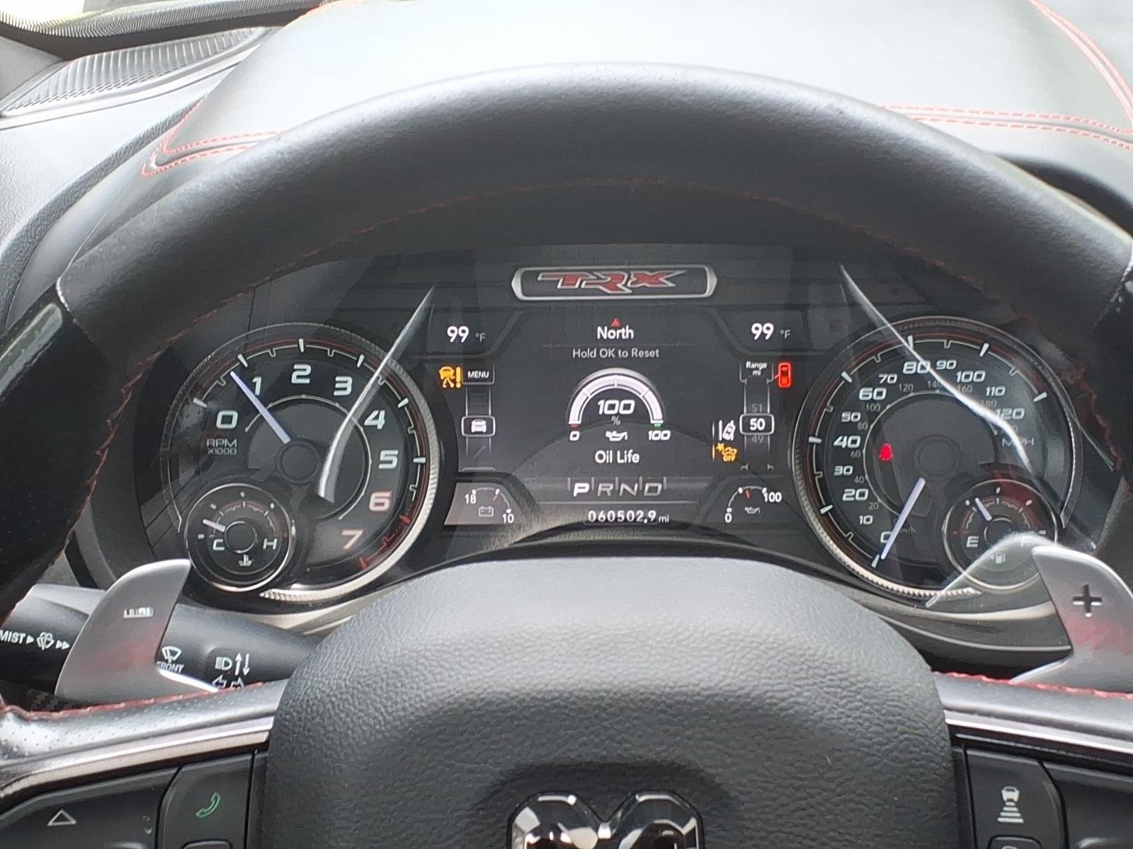 Used 2021 Diamond Black Crystal Pearlcoat Ram TRX image 14