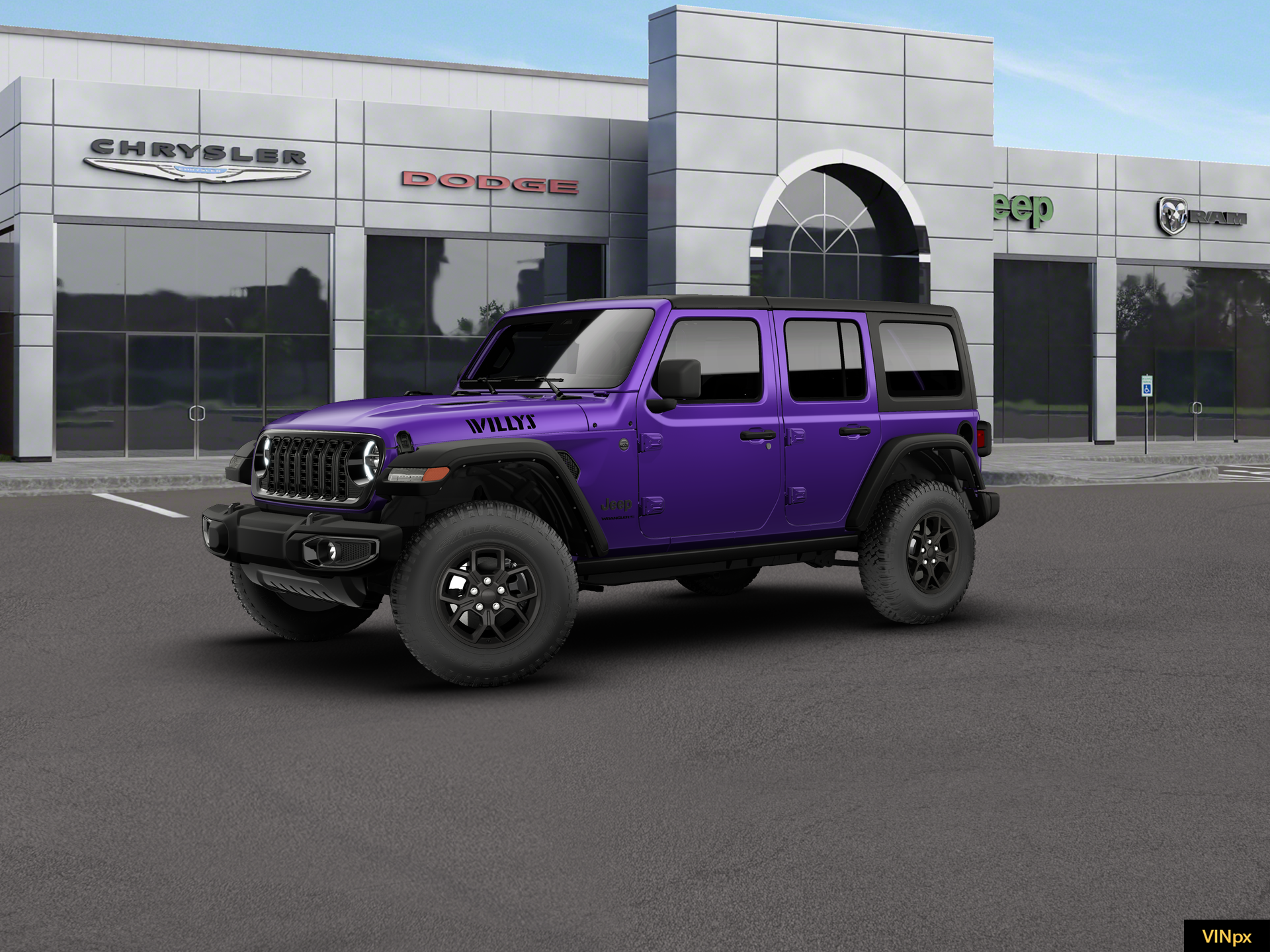 New 2026 Reign Exterior Paint Jeep  image 2