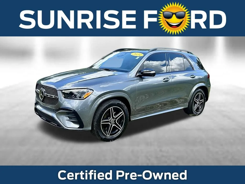 Certified Used 2024 Selenite Gray Metallic Mercedes-Benz GLE 350 image 1