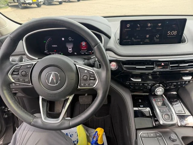 Used 2023 Liquid Carbon Metallic Acura Advance image 21