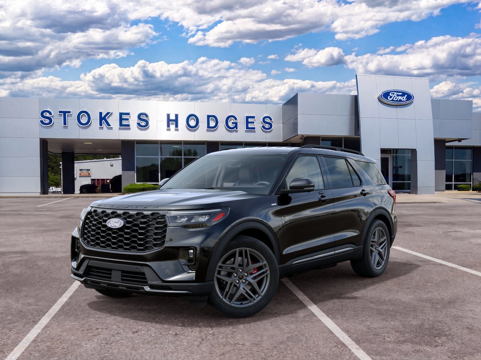 New 2027 Agate Black Metallic Ford ST-Line image 3