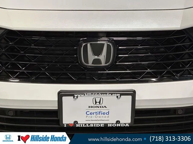 Certified Used 2024 Platinum White Pearl Honda EX-L image 9