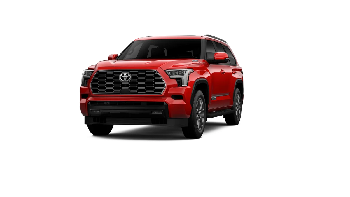 New 2026 Supersonic Red Toyota Platinum image 51