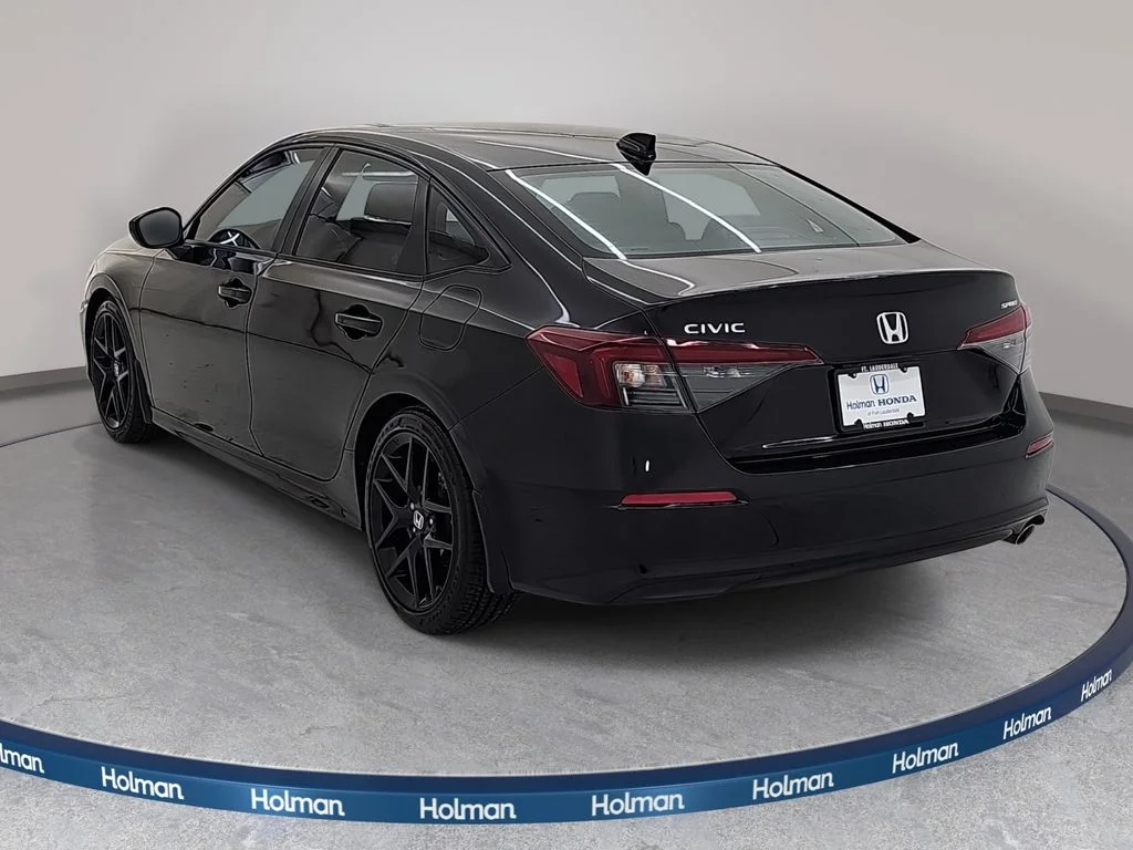 Certified Used 2025 Crystal Black Pearl Honda Sport image 9