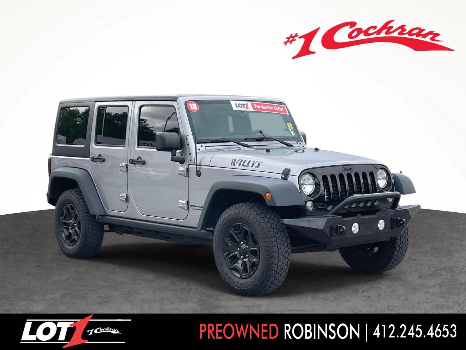 2018 Jeep Wrangler JK Unlimited Willys Wheeler W