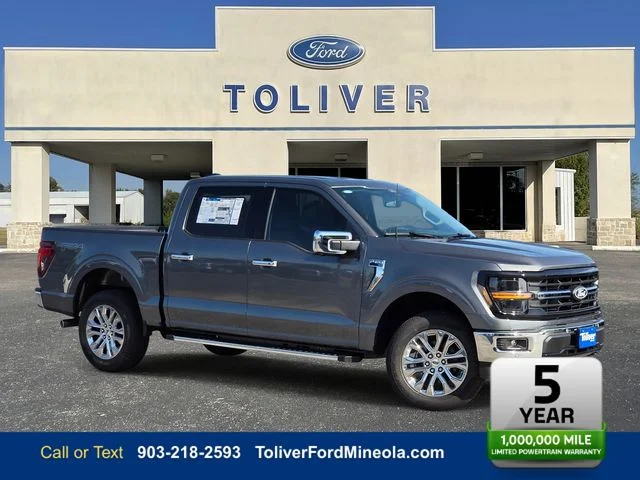 New 2026 Carbonized Gray Metallic Ford XLT image 1