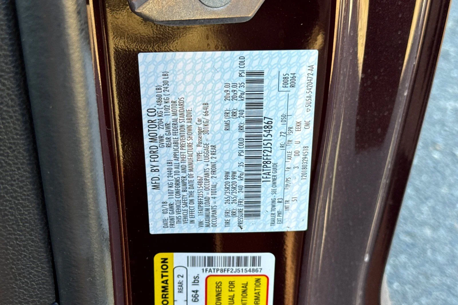 Used 2018 Royal Crimson Metallic Tinted Clearcoat Ford GT Premium image 31