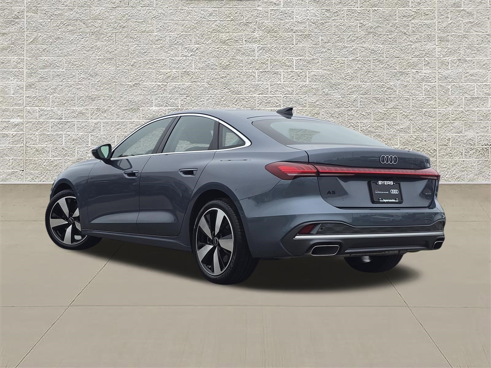 Used 2025 Horizon Blue Metallic Audi Premium image 5
