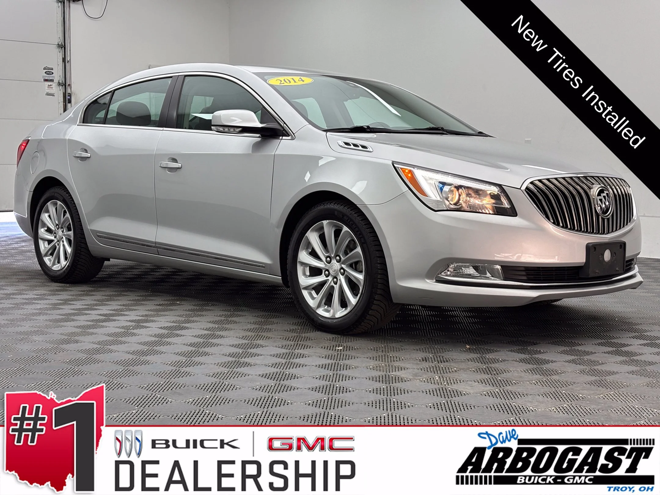 Used 2014 Quicksilver Metallic Buick Leather image 1
