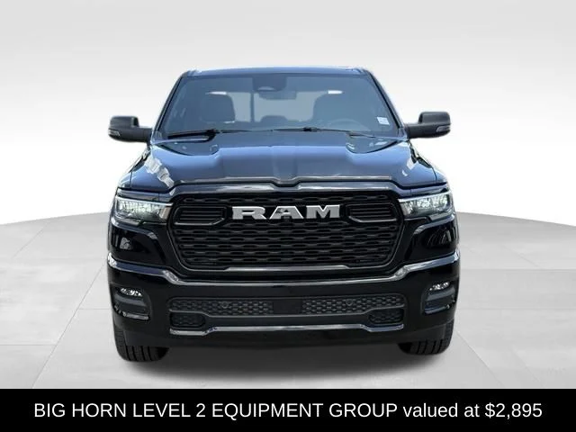 New 2026 Diamond Black Crystal Pearl-Coat Exterior Paint RAM Big Horn/Lone Star image 3