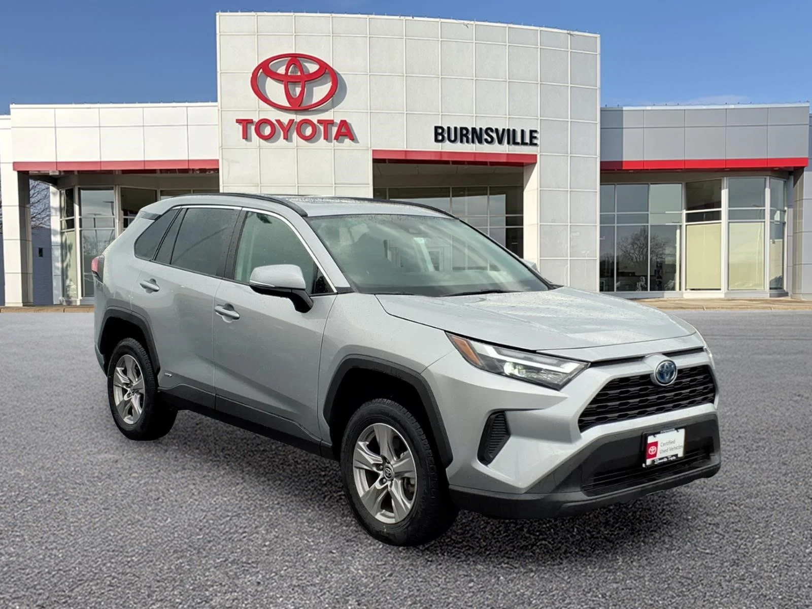 Certified Used 2023 Silver Toyota XLE image 1