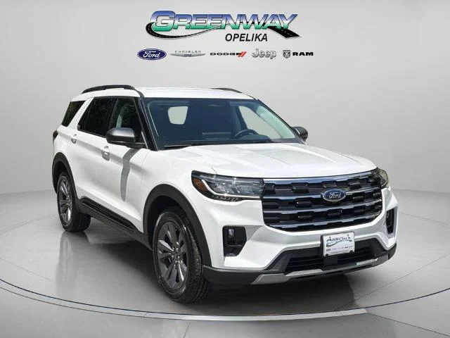 New 2026 Star White Metallic Tri-Coat Ford Active image 1