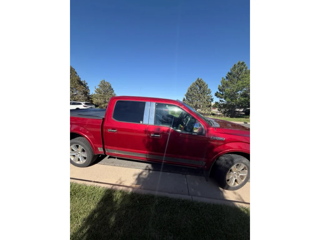 Used 2015 Ruby Red Metallic Tinted Clearcoat Ford Platinum image 8