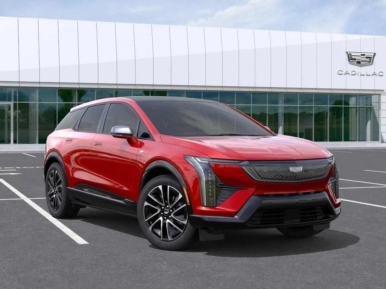 Used 2026 Radiant Red Tintcoat Cadillac Sport image 10