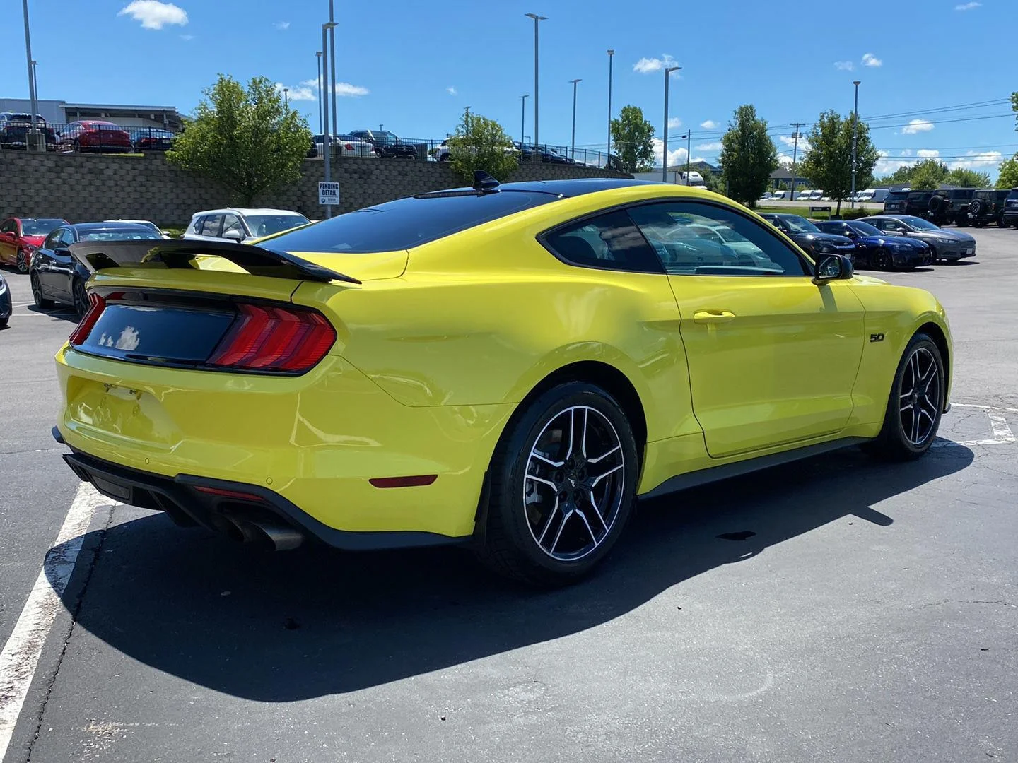 Used 2021 Grabber Yellow Ford GT image 5