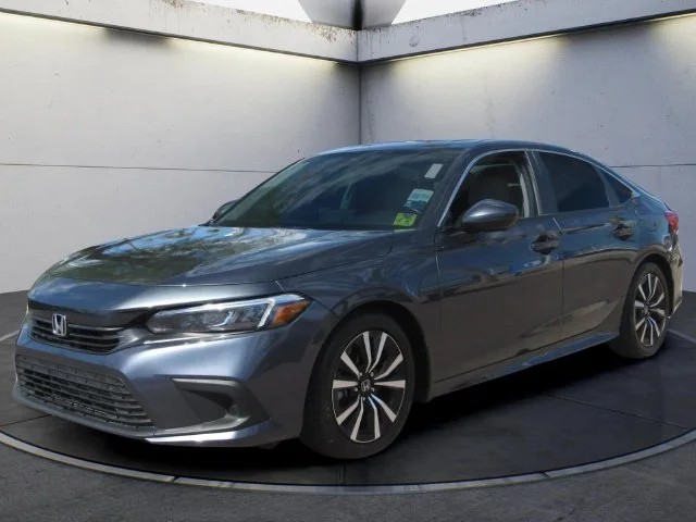 Certified Used 2024 Lunar Silver Metallic Honda EX image 1