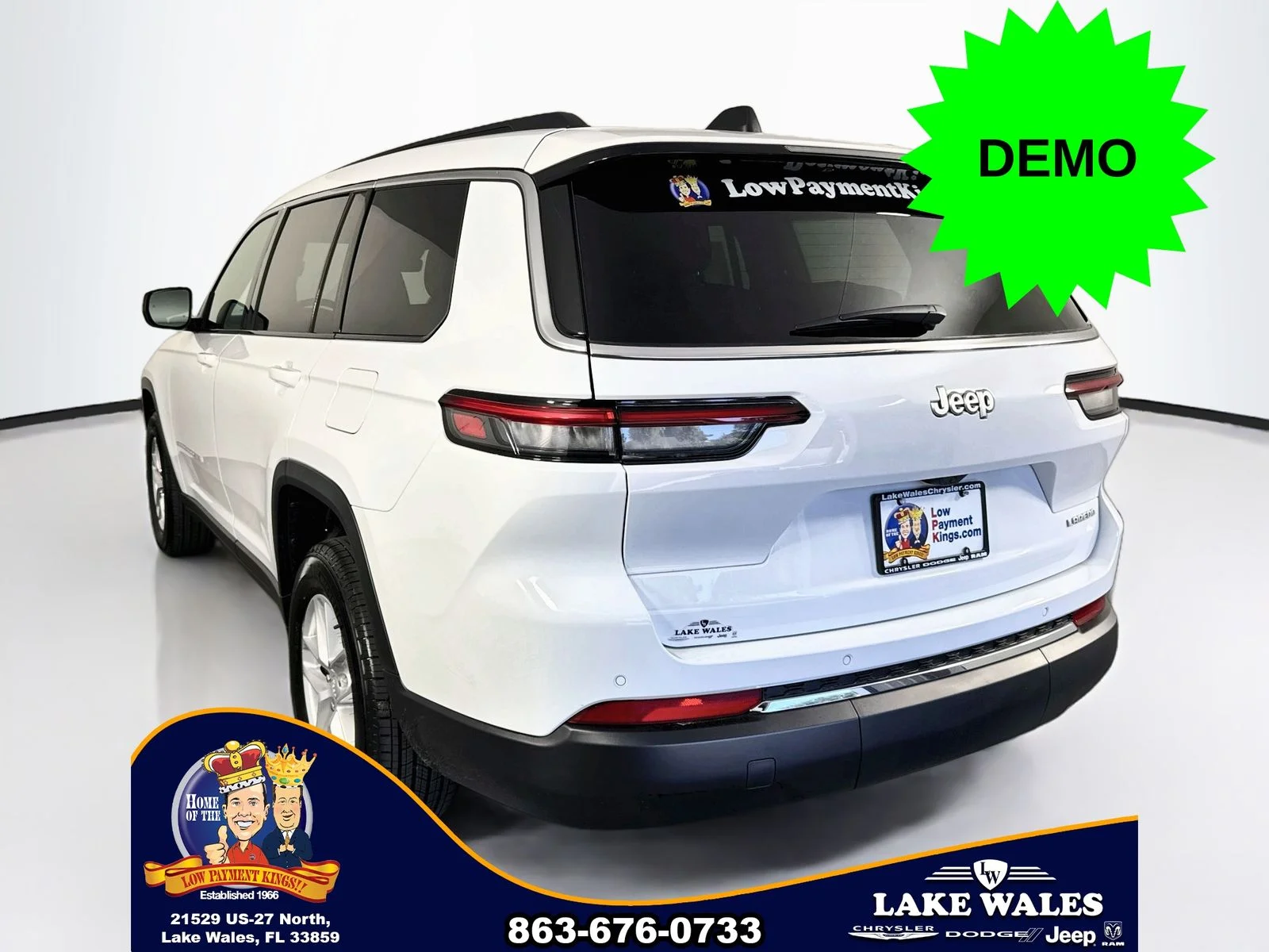 New 2026 Bright White Clearcoat Jeep Laredo image 5