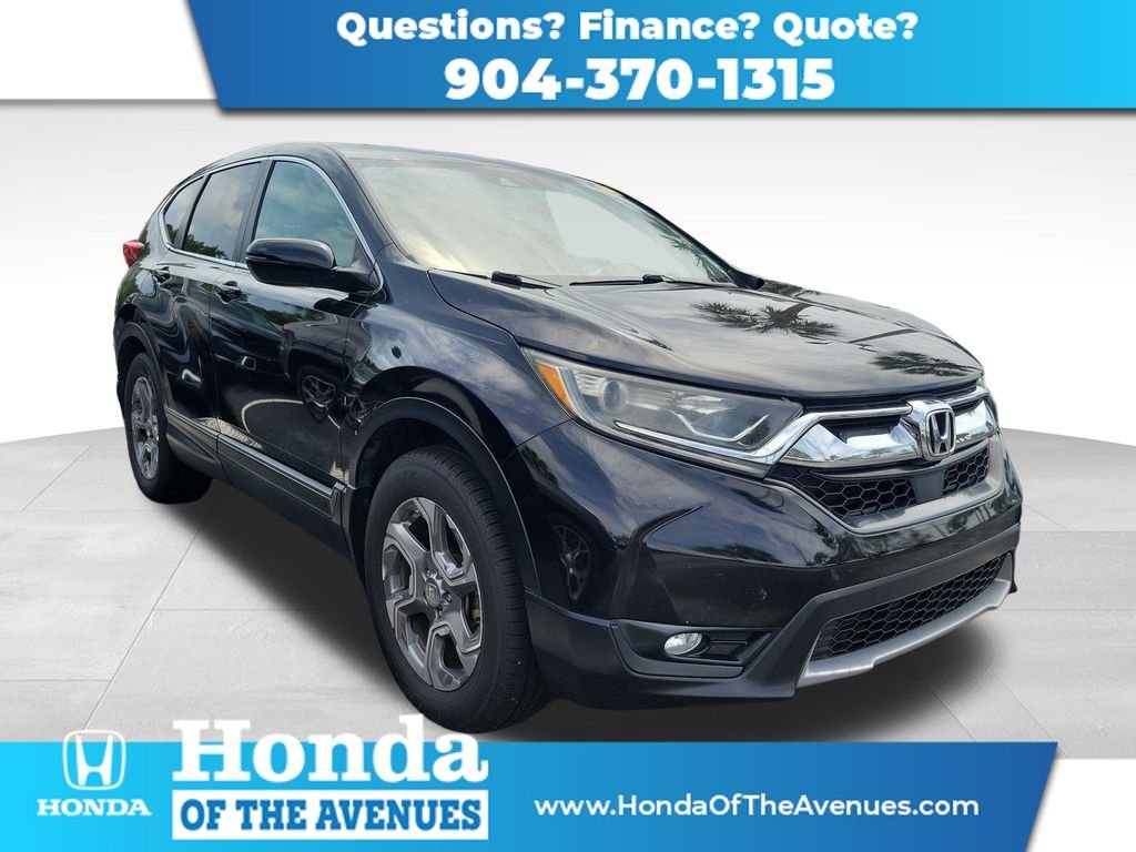 Used 2019 Crystal Black Pearl Honda EX image 1