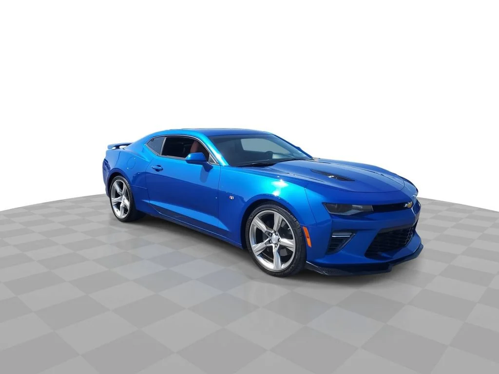 Certified Used 2017 HYPER BLUE METALLIC Chevrolet 2SS image 2