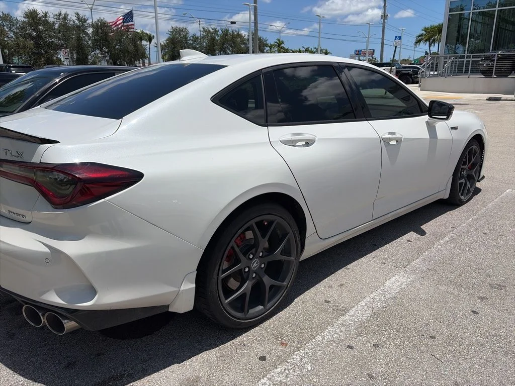 Used 2023 Platinum White Acura Type S image 5