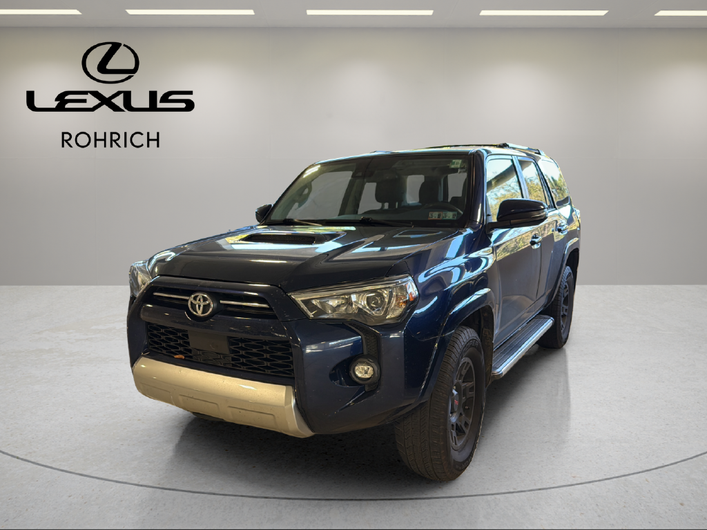 Used 2021 Blue Toyota TRD Off-Road Premium image 1