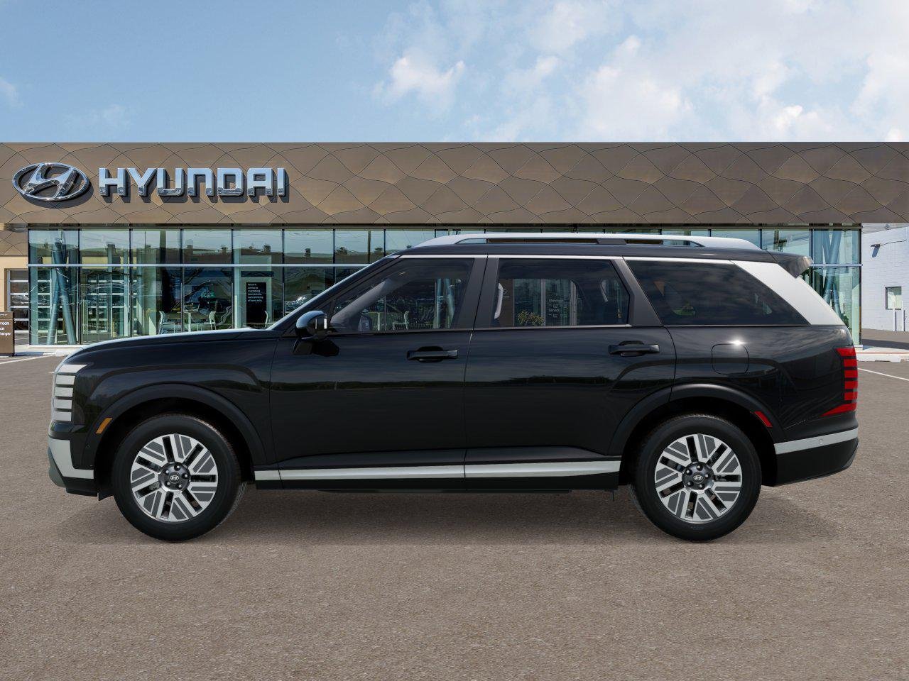New 2026 Abyss Black Pearl Hyundai Blue SEL Premium 7P image 3