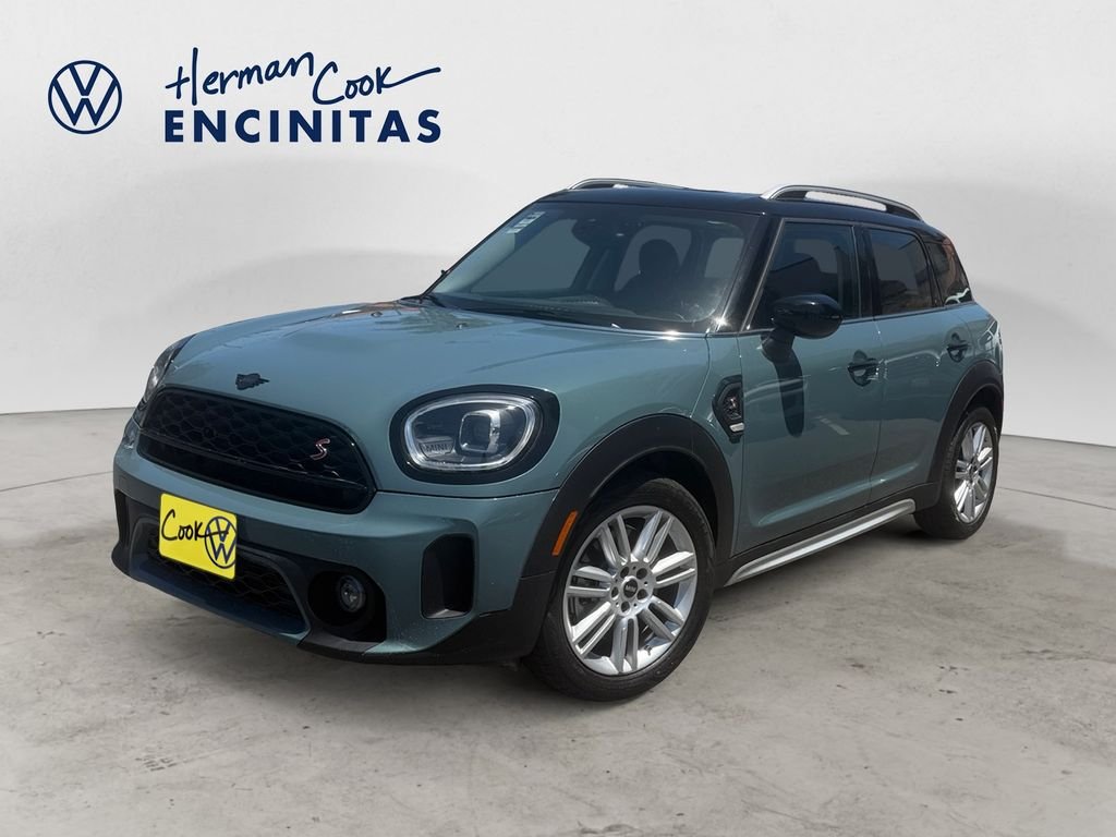 Used 2024 Sage Green Metallic MINI  image 1