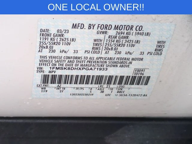 Used 2023 White Ford XLT image 42