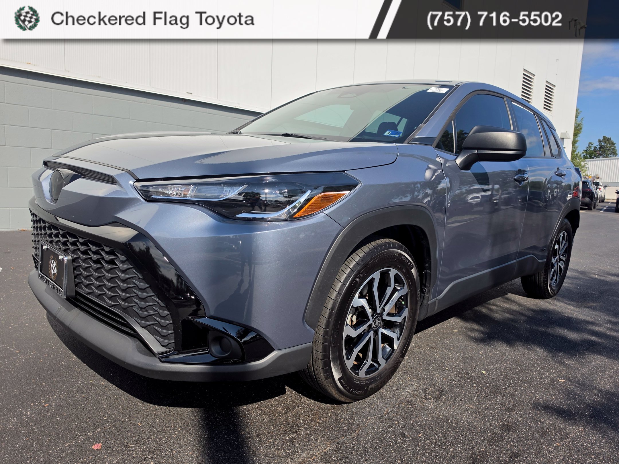 Used 2024 Celestite Toyota Hybrid S image 1