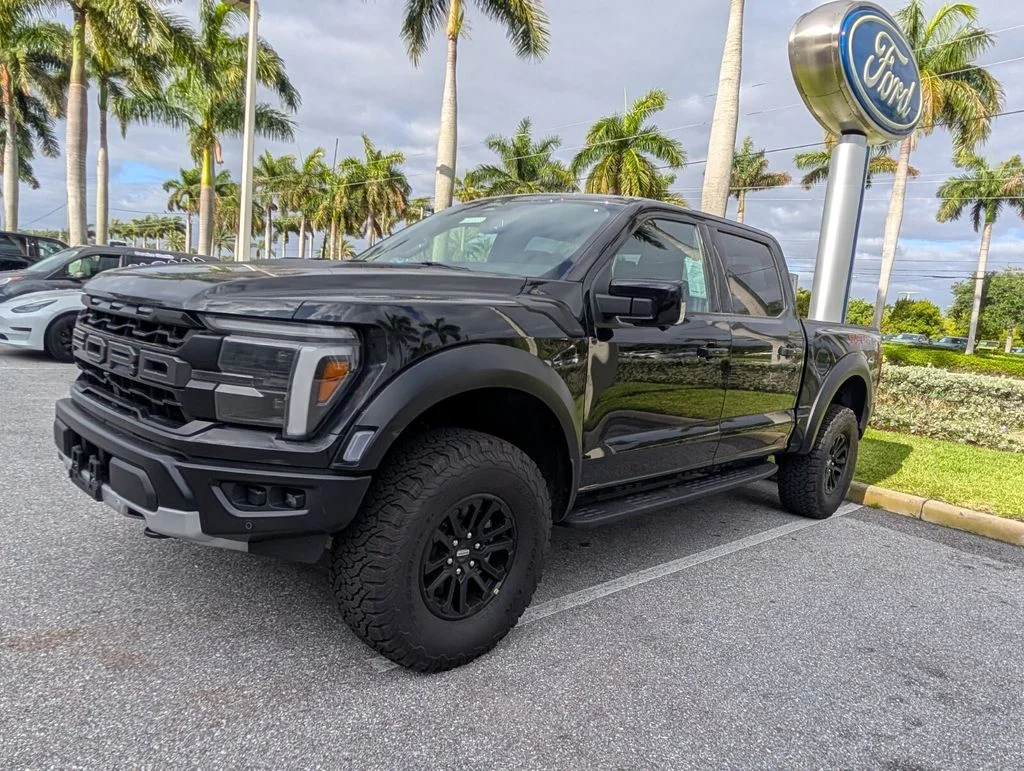 New 2026 Black Ford Raptor image 3