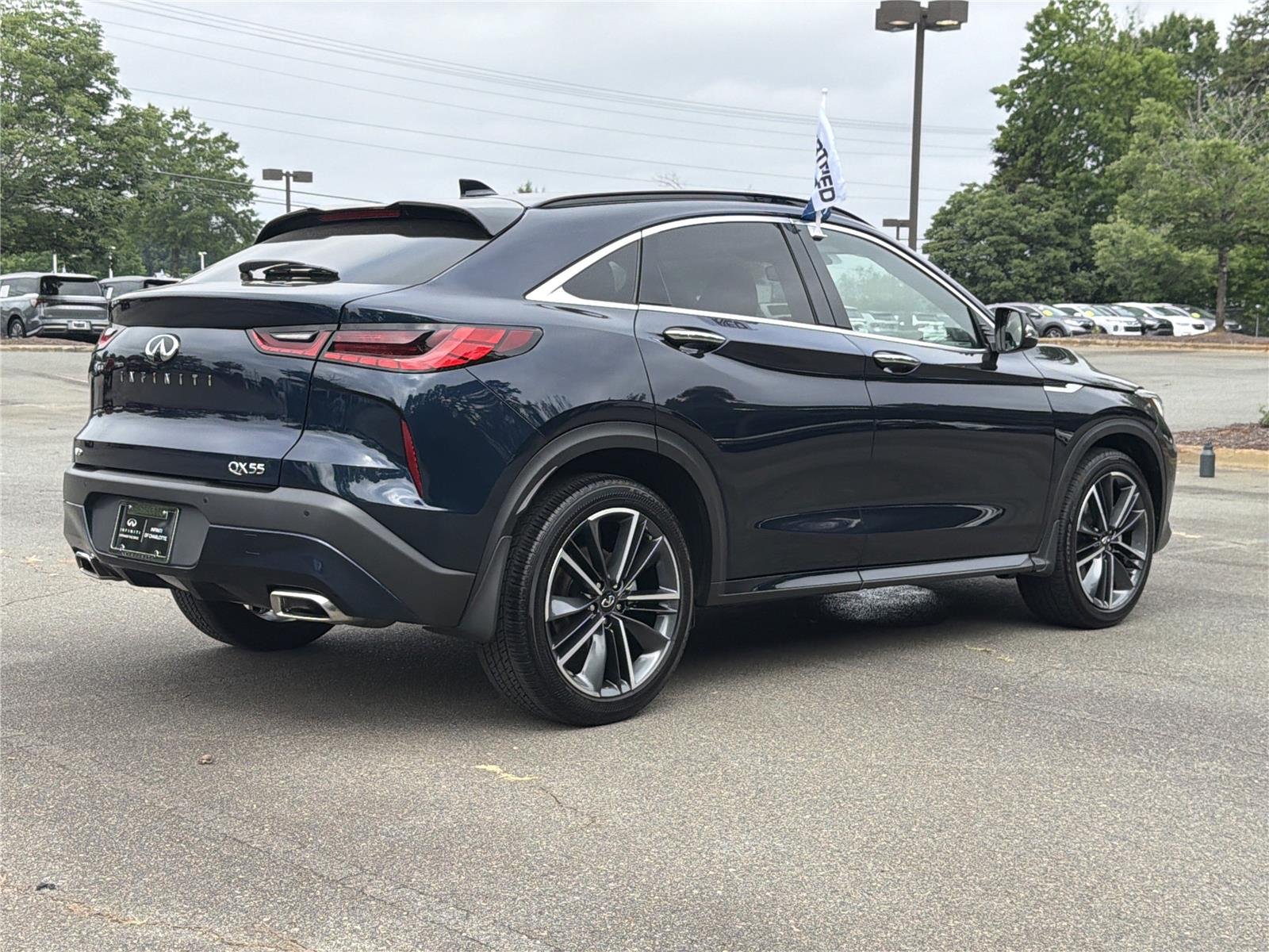 Certified Used 2025 Hermosa Blue INFINITI LUXE image 26