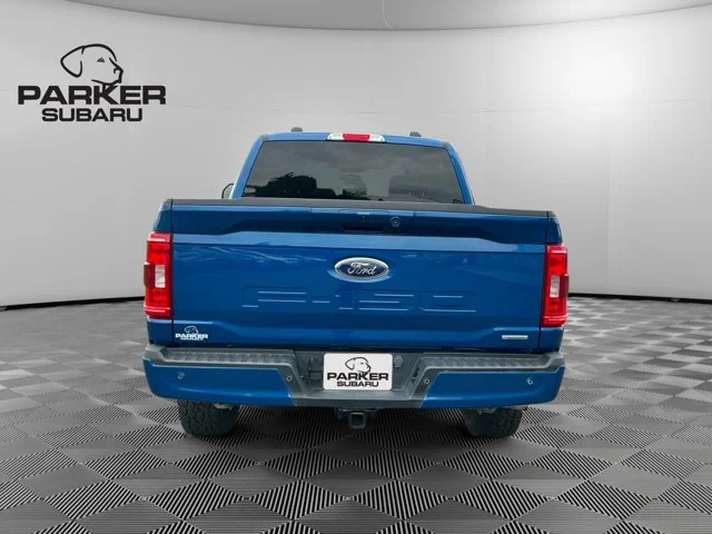 Used 2023 Atlas Blue Metallic Ford XLT image 4