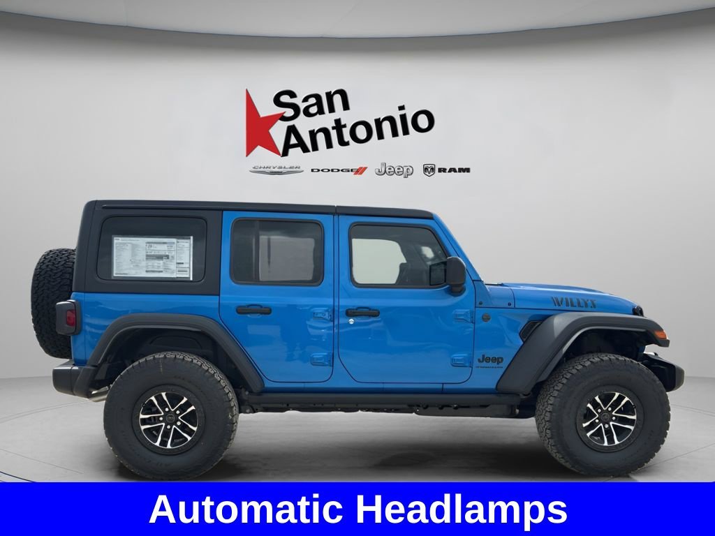 New 2026 Hydro Blue Pearl-Coat Exterior Paint Jeep Willys image 18