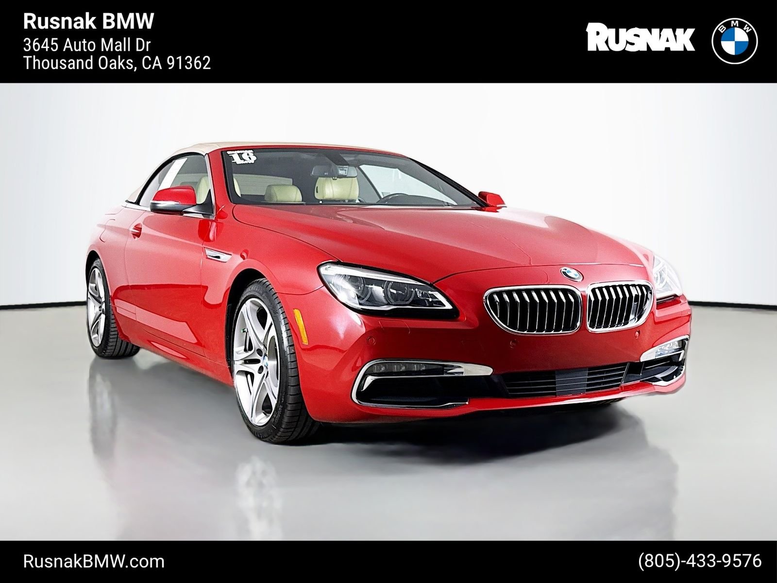 2016 BMW 6 Series 650i