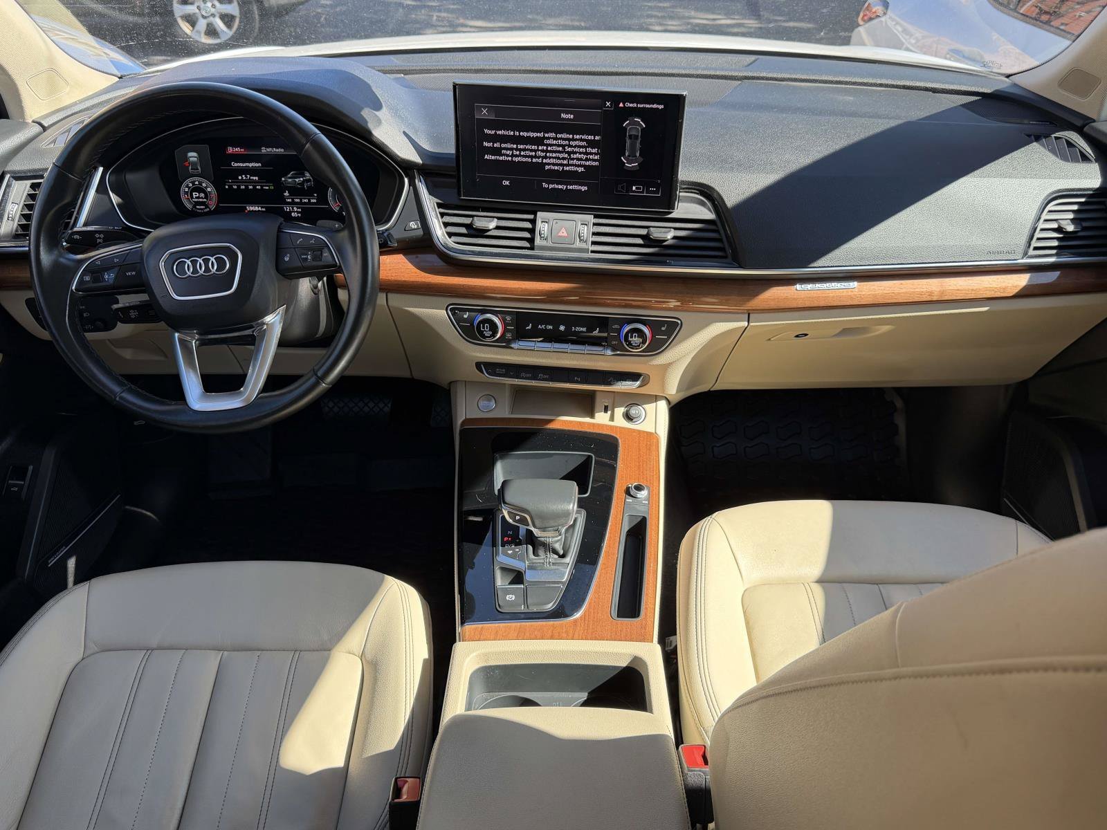 Used 2022 White Audi S line Premium Plus image 13