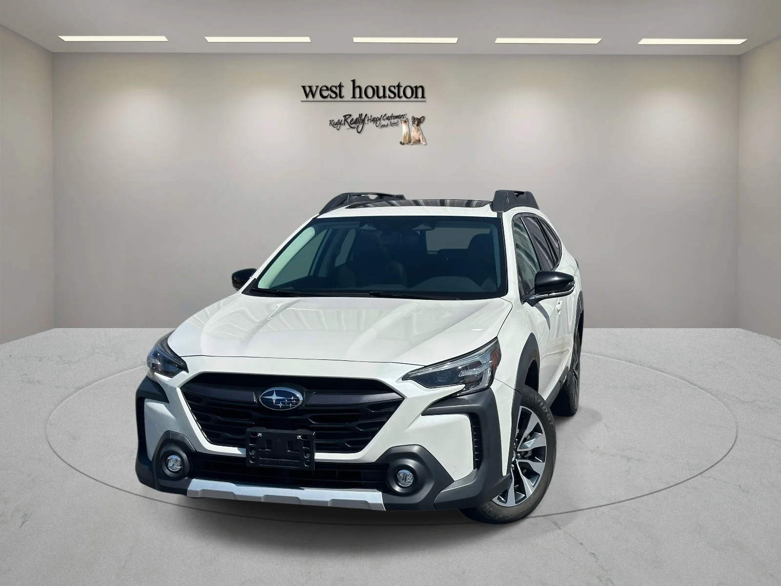 Used 2024 Crystal White Pearl Subaru Limited image 1