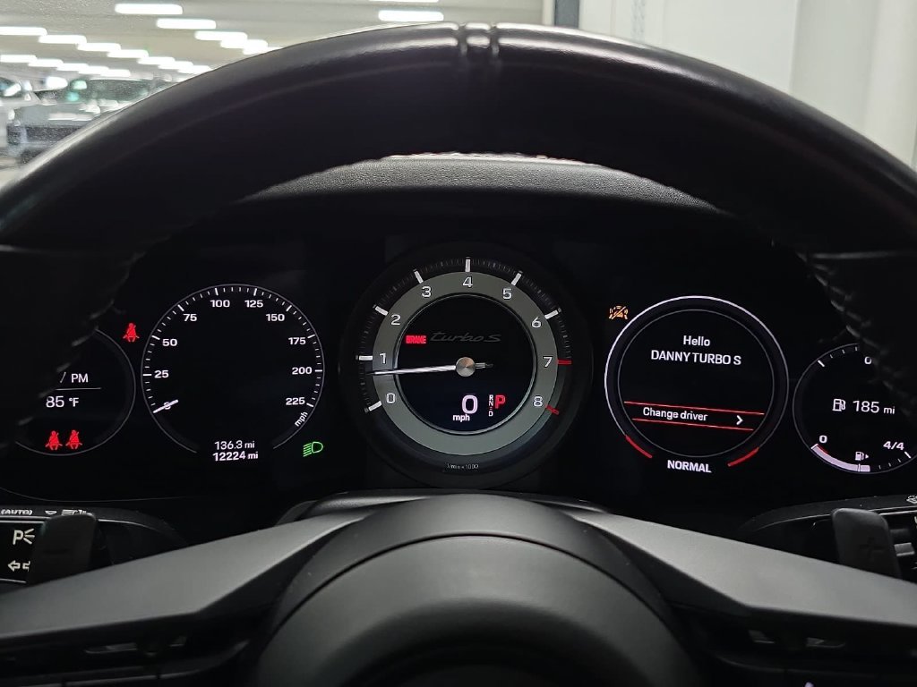 Certified Used 2021 Blue Porsche Turbo S image 14